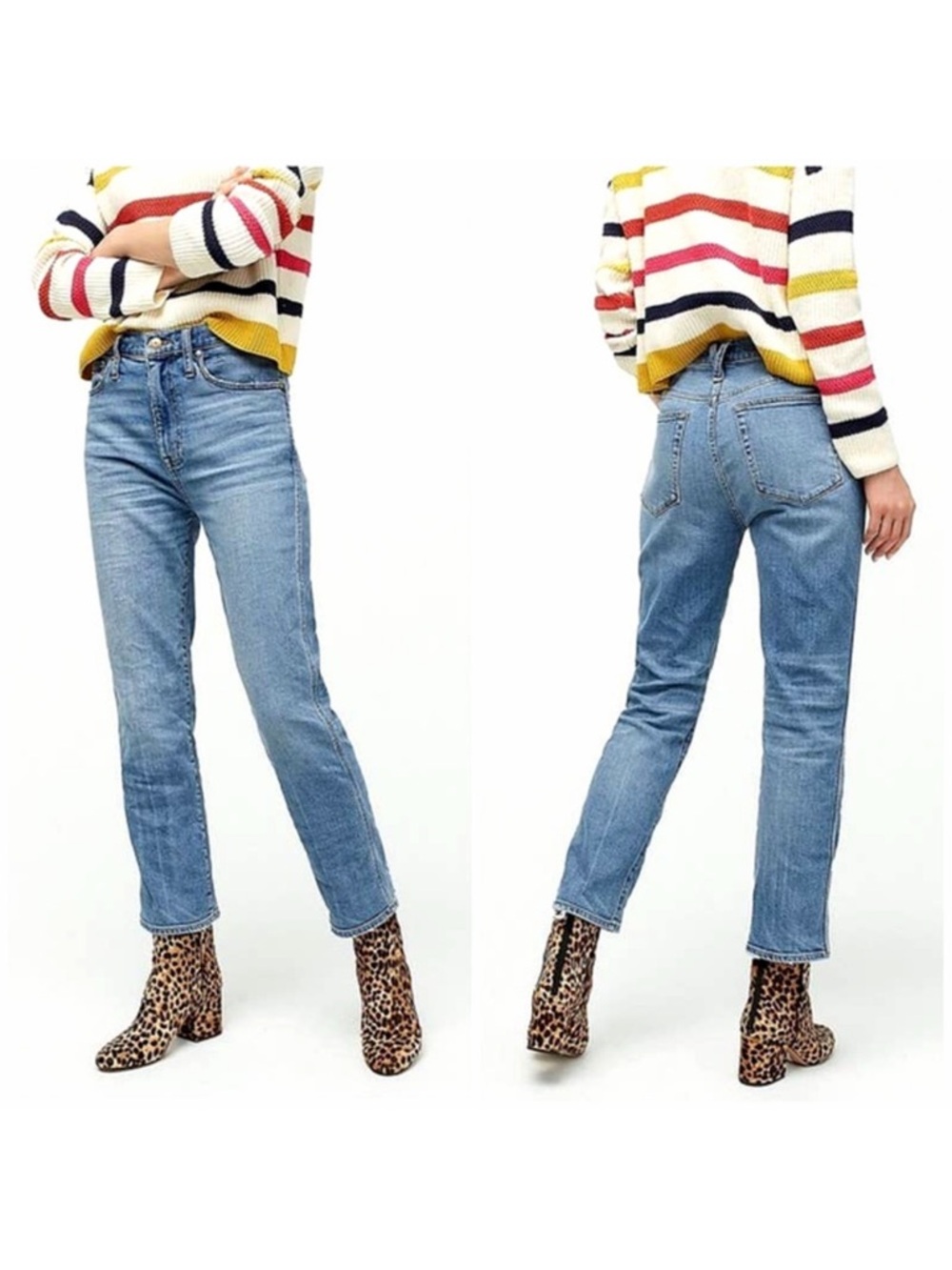 Point Sur Straight-Leg Light Blue Jeans